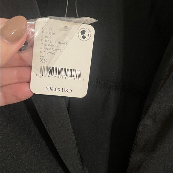 Free people Dreamy Days Solid PJ set (black) - Picture 6 of 7